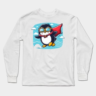 Super Penguin Long Sleeve T-Shirt